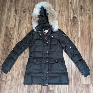 Pajar Women's Parka Fur Trim Coat